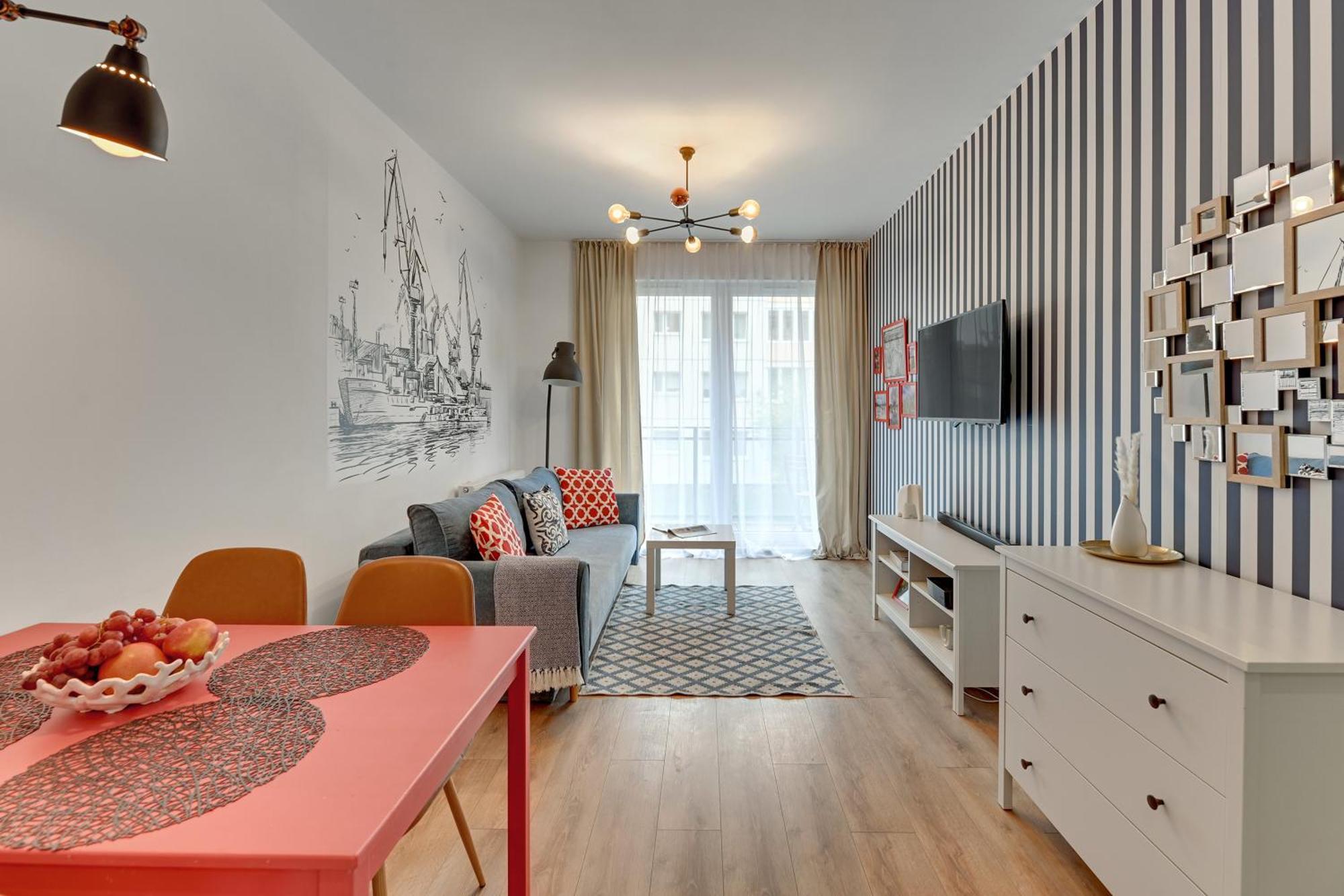 City Center Nowa Grobla Apartments & Parking By Downtown Apartments Гданск Стая снимка